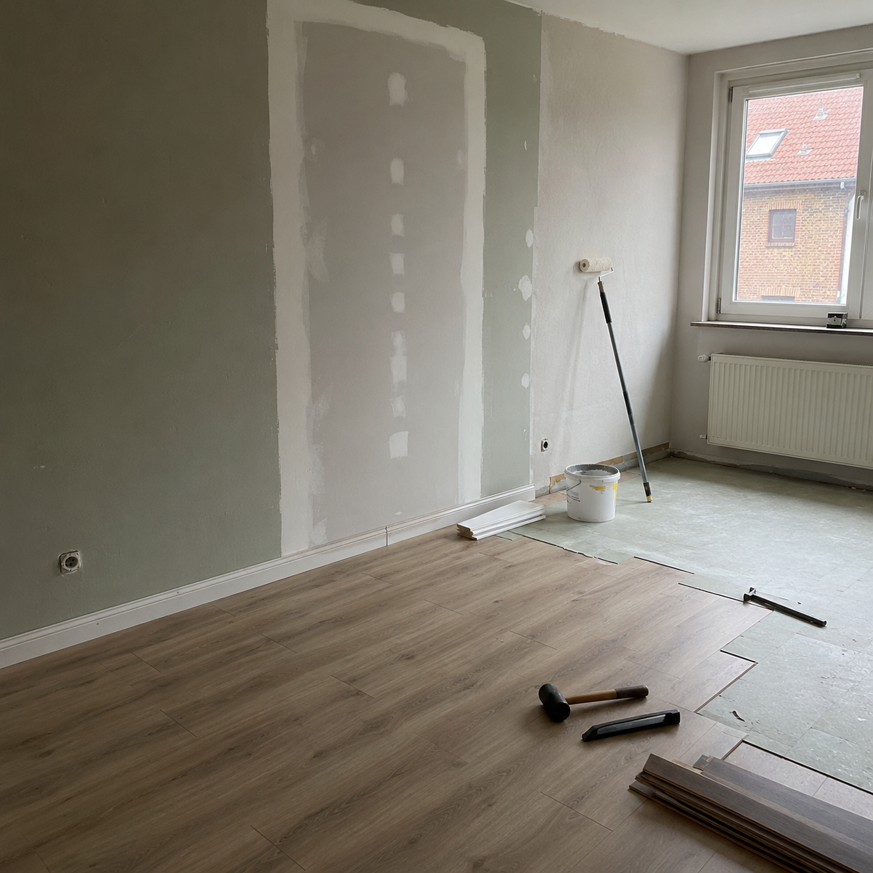 Innenausbau & Bodenarbeiten